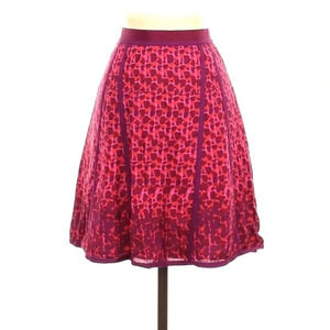 Marc by Marc Jacobs Women Red Silk Skirt